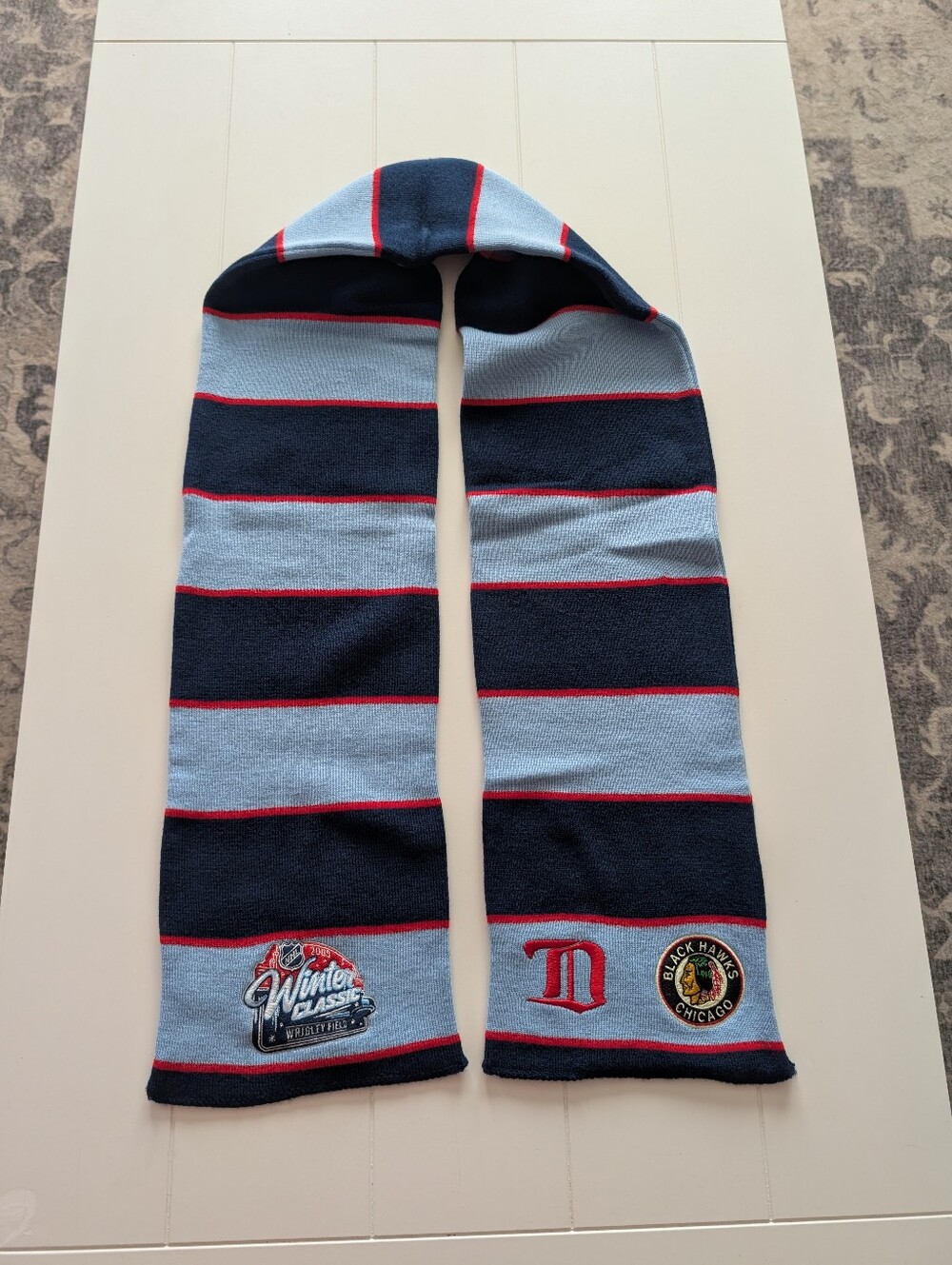 Chicago Black Hawks 2009 Winter Classic Scarf